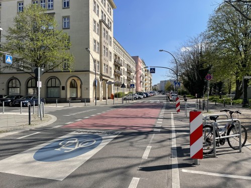 Fahrradstraße Weidenweg