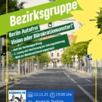Bezirksgruppe "Berlin autofrei – Vision oder Bürokratiemonster?"