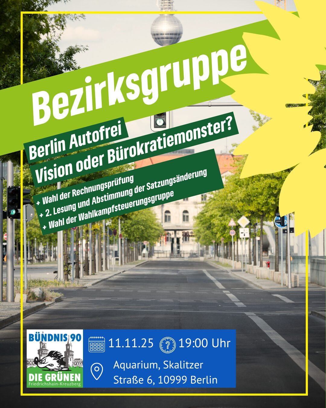 Bezirksgruppe "Berlin autofrei – Vision oder Bürokratiemonster?"