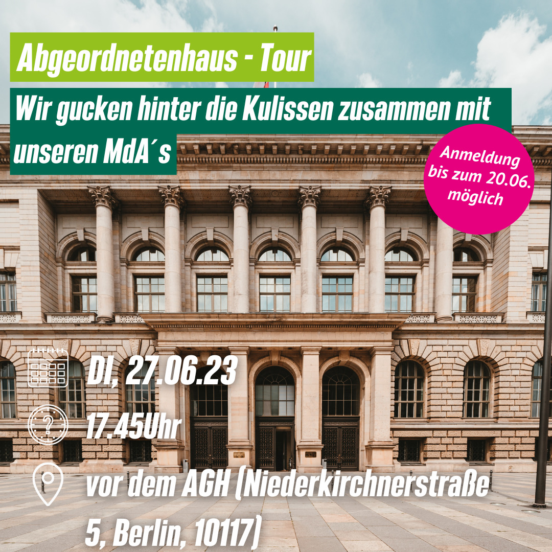 Abgeordnetenhaus - Tour