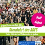 Grüne Xhain bei der Sternfahrt des ADFC