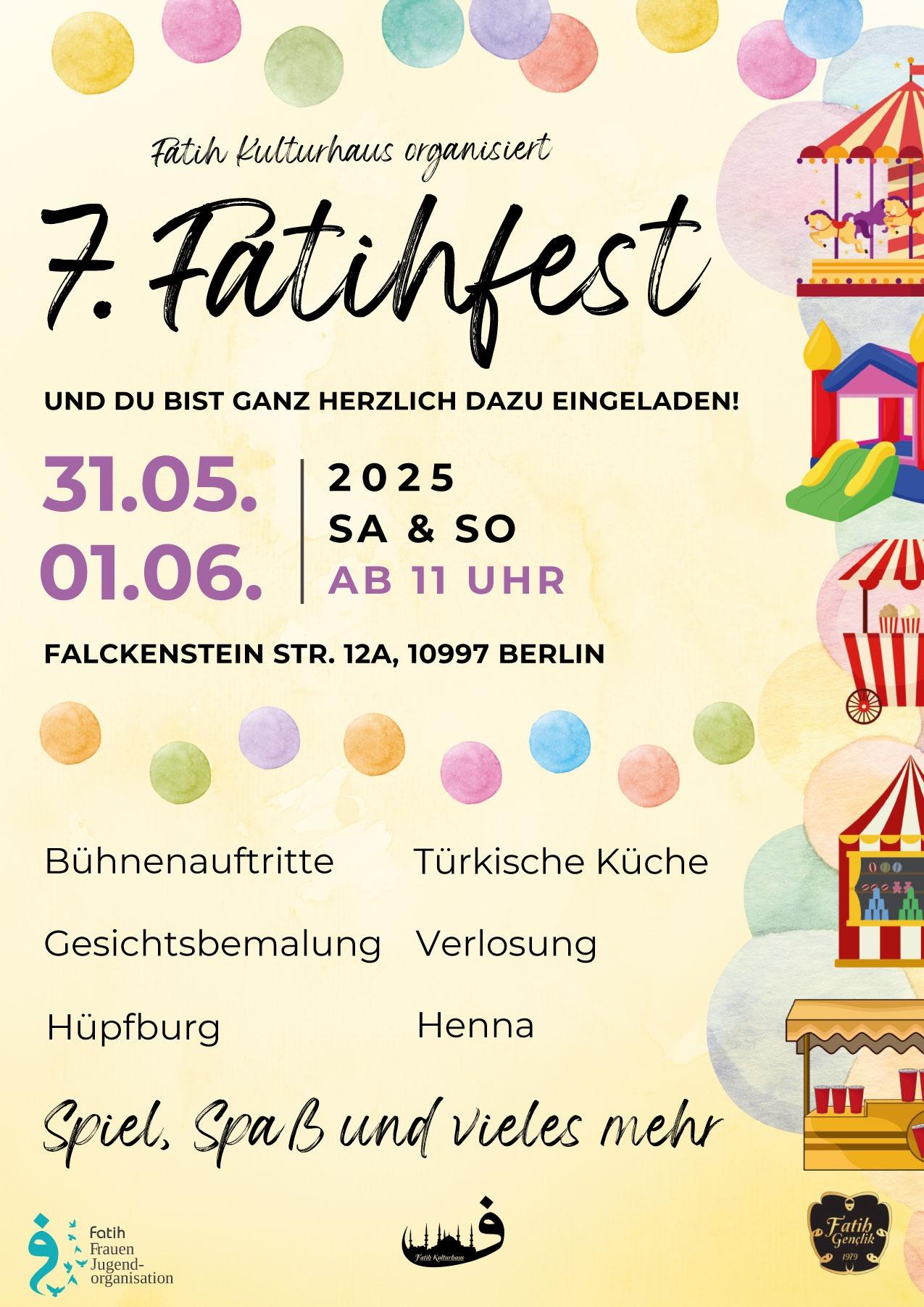Grüne Xhain auf dem 7. Fatihfest