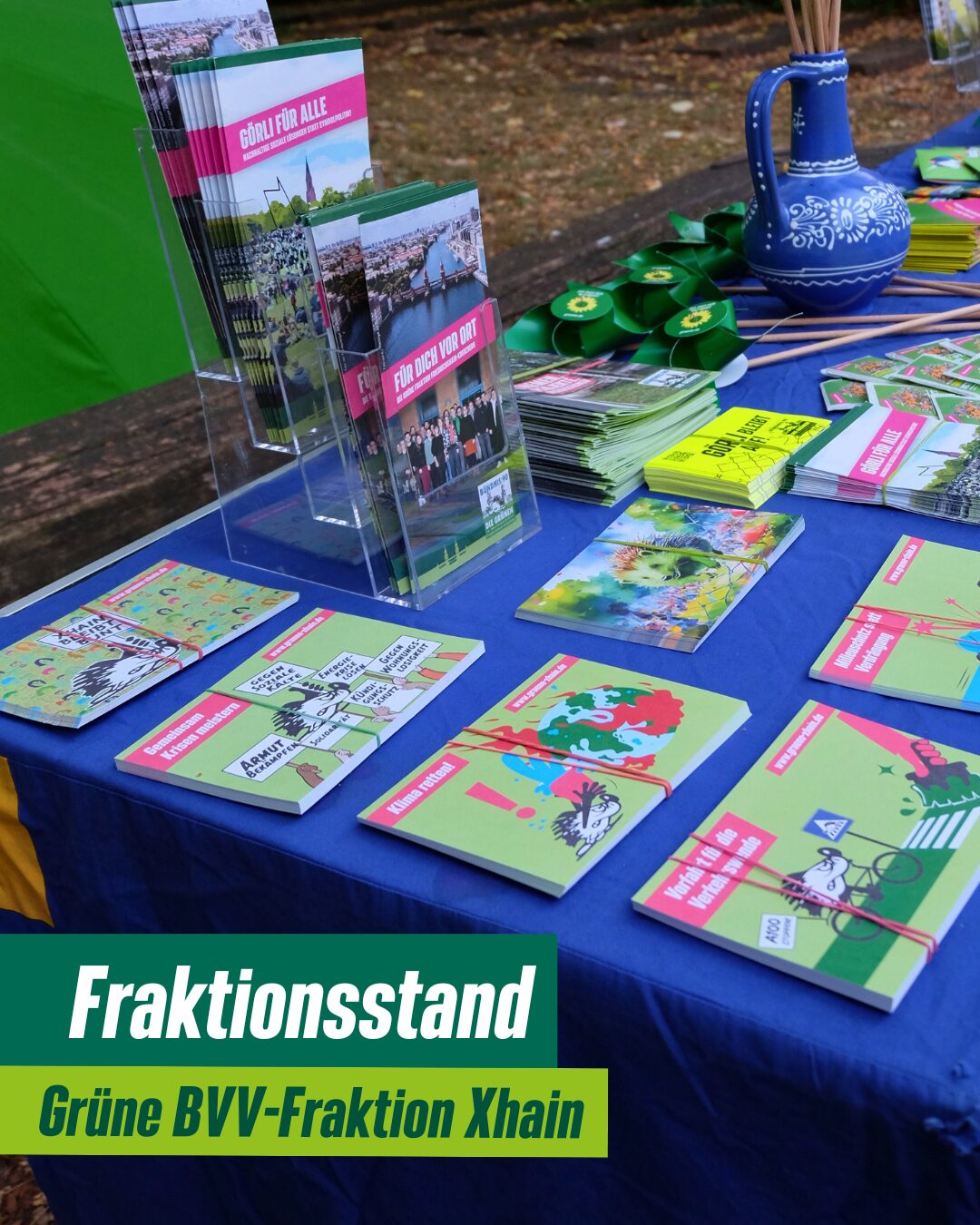 Fraktionsstand am Schlesischen Tor