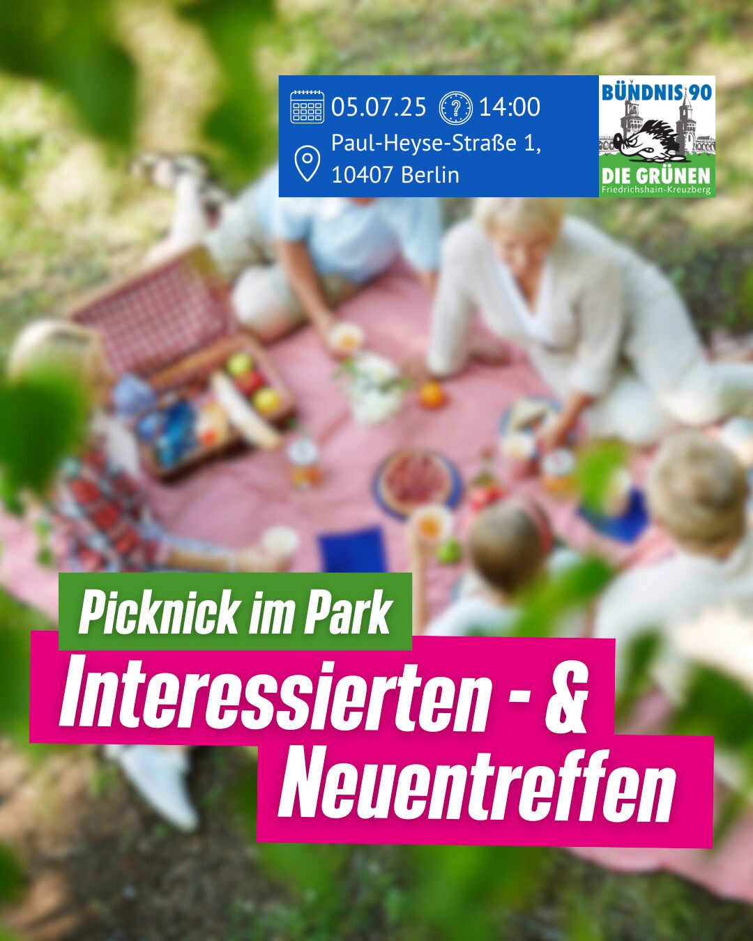 Neuen- und Interessiertentreffen mit Picknick
