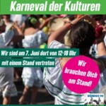 Grüne Xhain auf dem Karneval der Kulturen