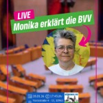Monika erklärt die BVV