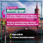 Sonder-Bezirksgruppe "Wahlkampfstrategie"
