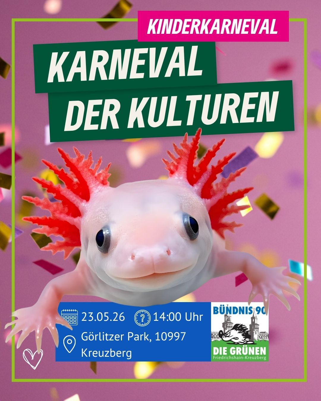 Karneval der Kulturen 2026 – Kinderkarneval