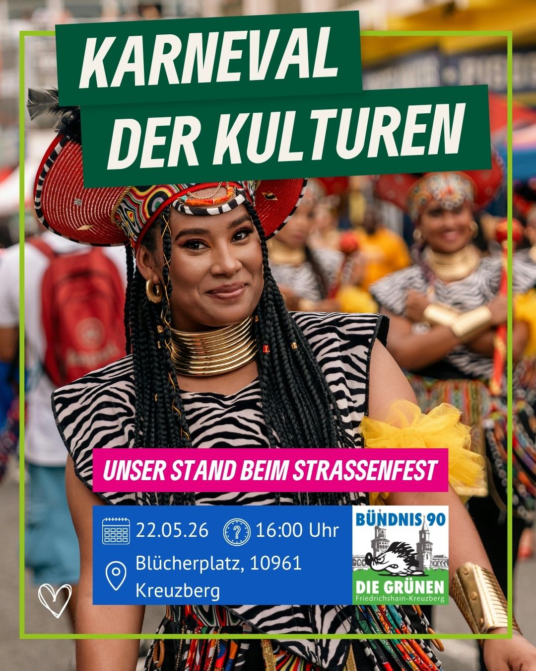 Karneval der Kulturen 2026 – Straßenfest