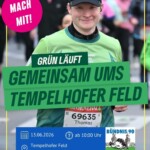 🏃‍♀️💚 Grün läuft – gemeinsam ums Tempelhofer Feld 💚🏃‍♂️