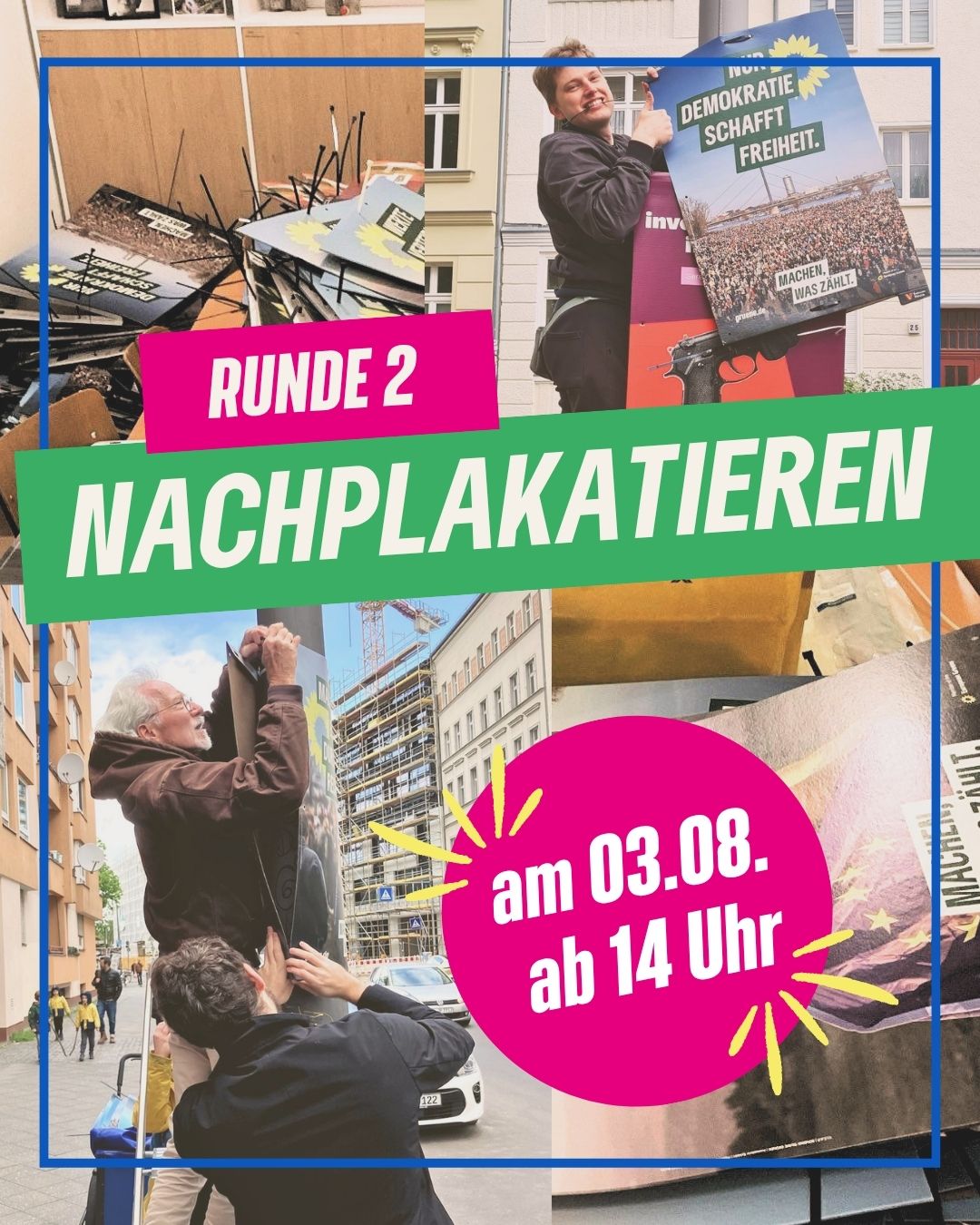 Nachplakatieren