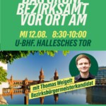 Das grüne Bezirksamt vor Ort