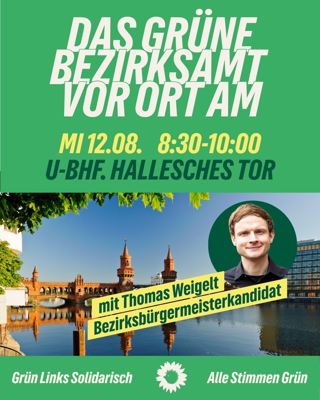 Das grüne Bezirksamt vor Ort