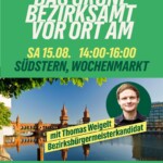 Das grüne Bezirksamt vor Ort