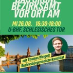 Das grüne Bezirksamt vor Ort