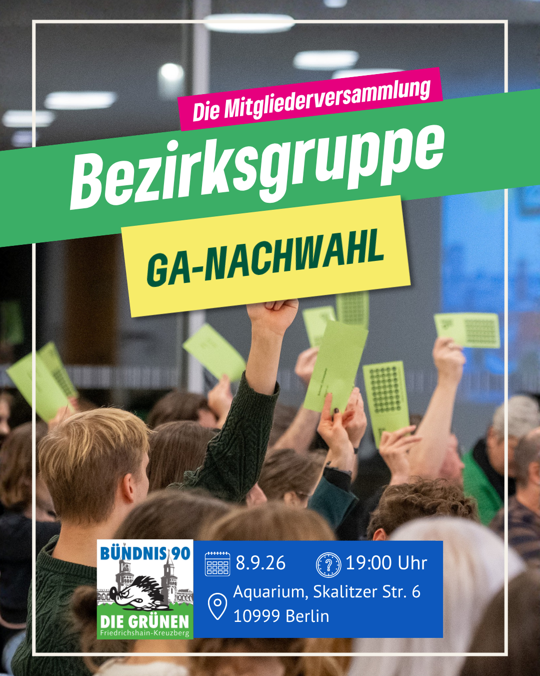 Bezirksgruppe "GA-Nachwahl, Wahl in Sachsen-Anhalt & Wahlkampfendspurt"