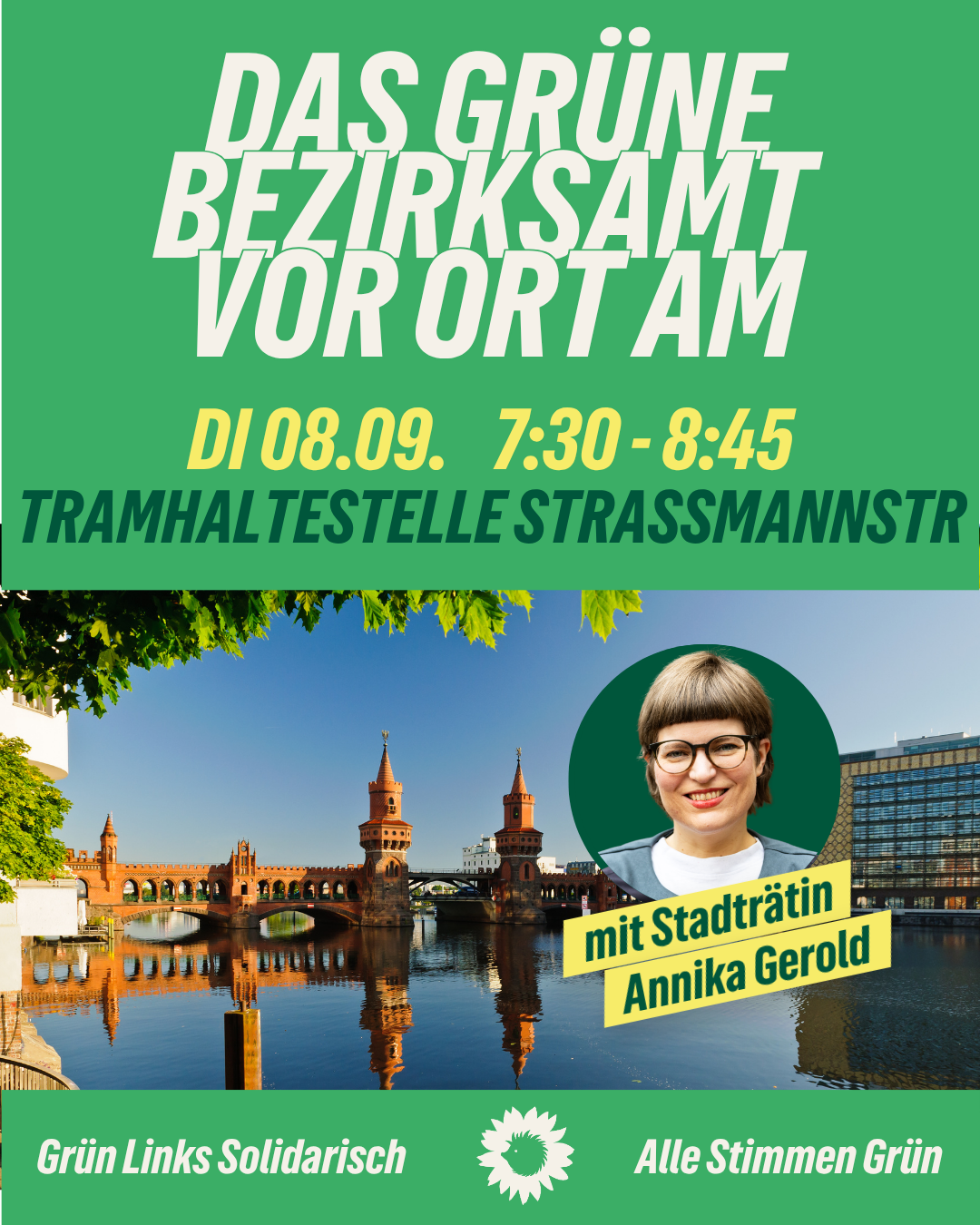 Das grüne Bezirksamt vor Ort