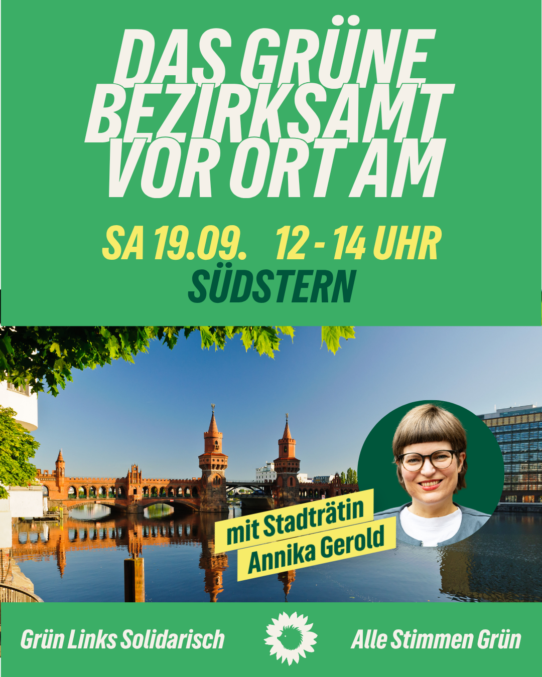Das grüne Bezirksamt vor Ort