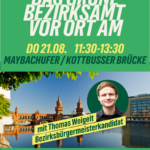 Das grüne Bezirksamt vor Ort