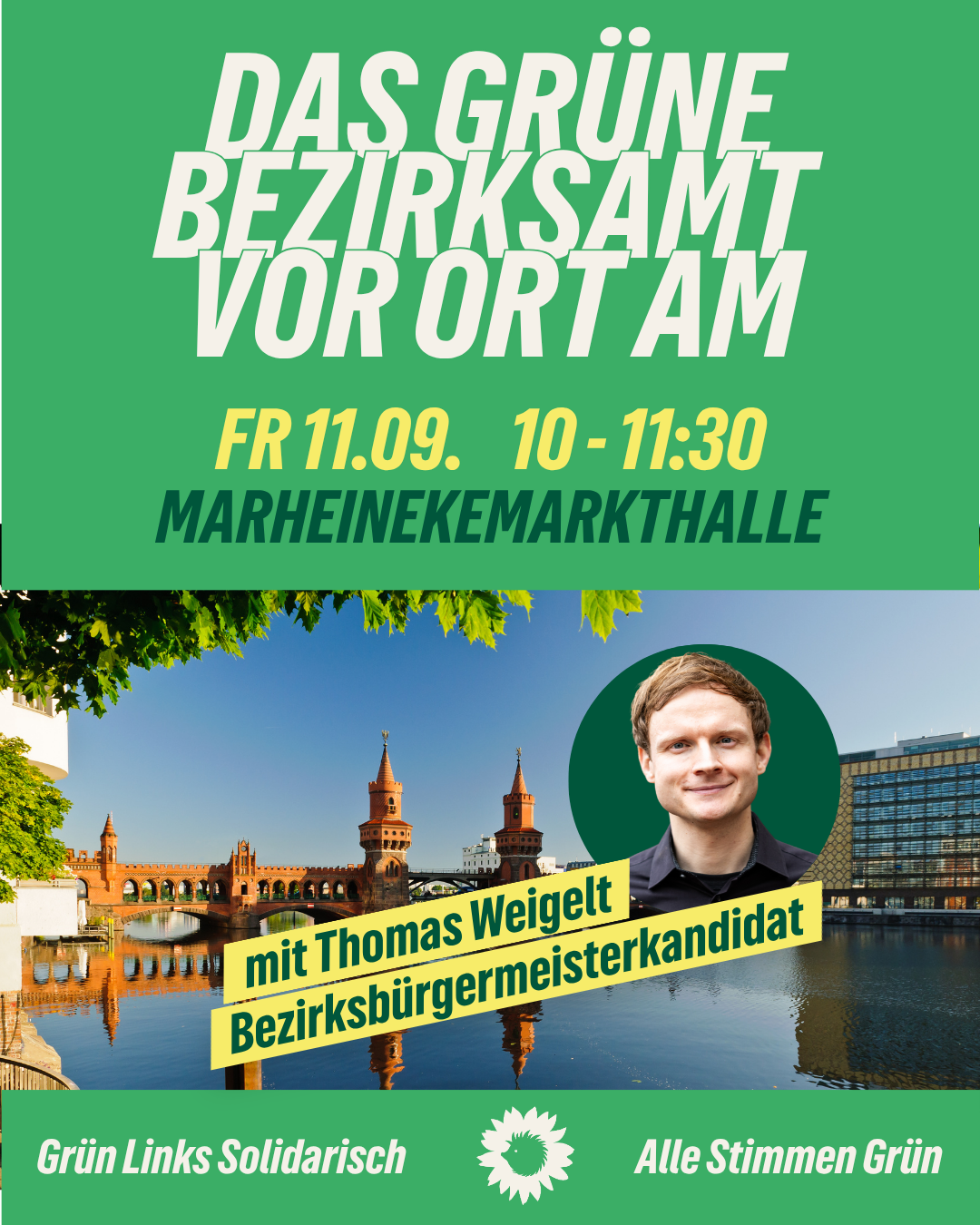 Das grüne Bezirksamt vor Ort
