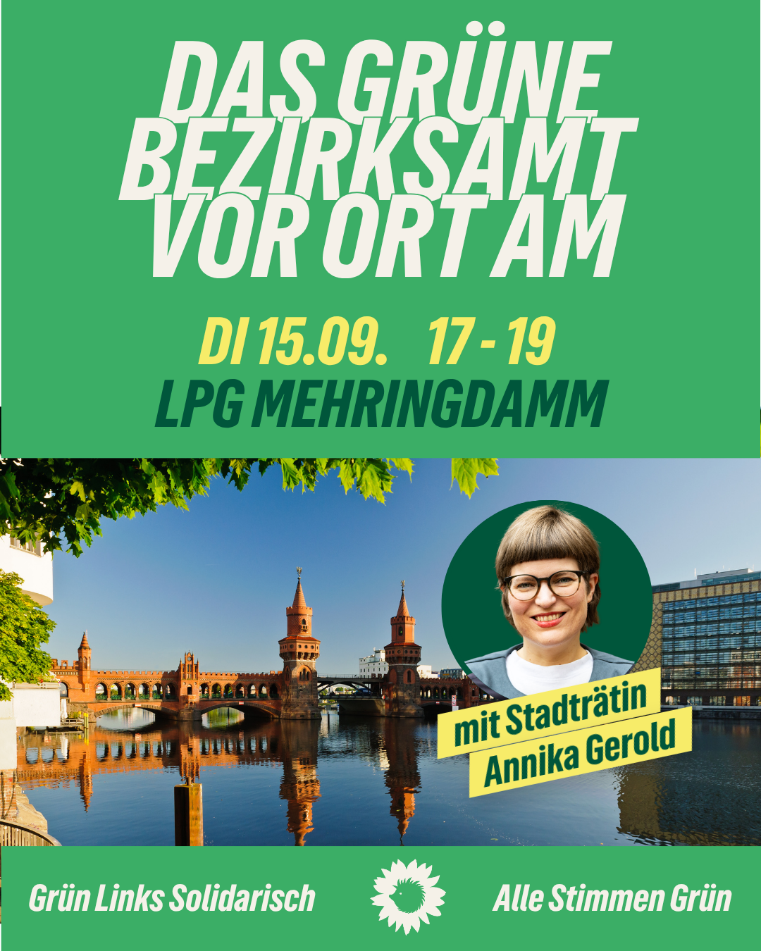 Das grüne Bezirksamt vor Ort