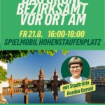 Das grüne Bezirksamt vor Ort