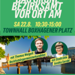 Das grüne Bezirksamt vor Ort
