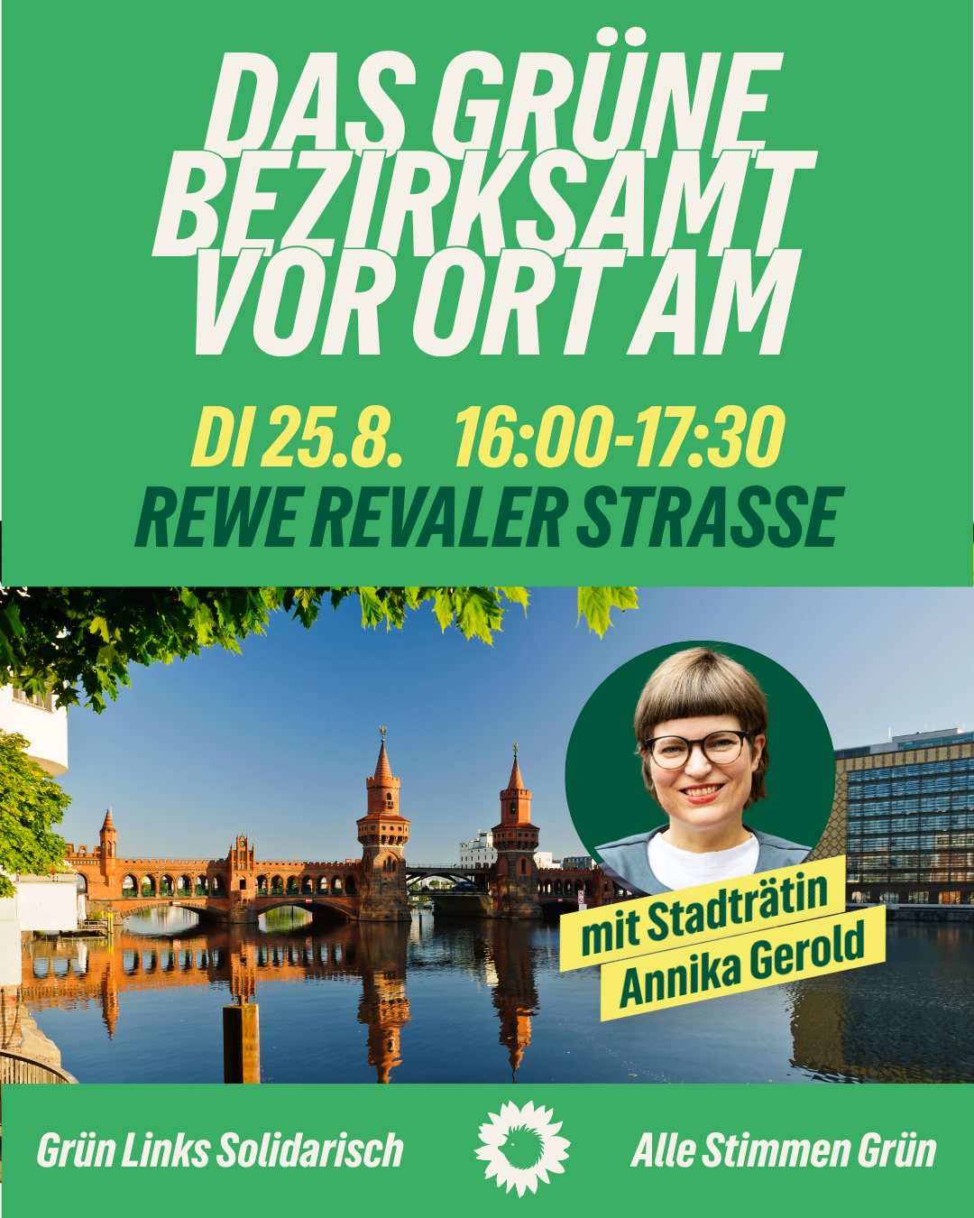 Das grüne Bezirksamt vor Ort