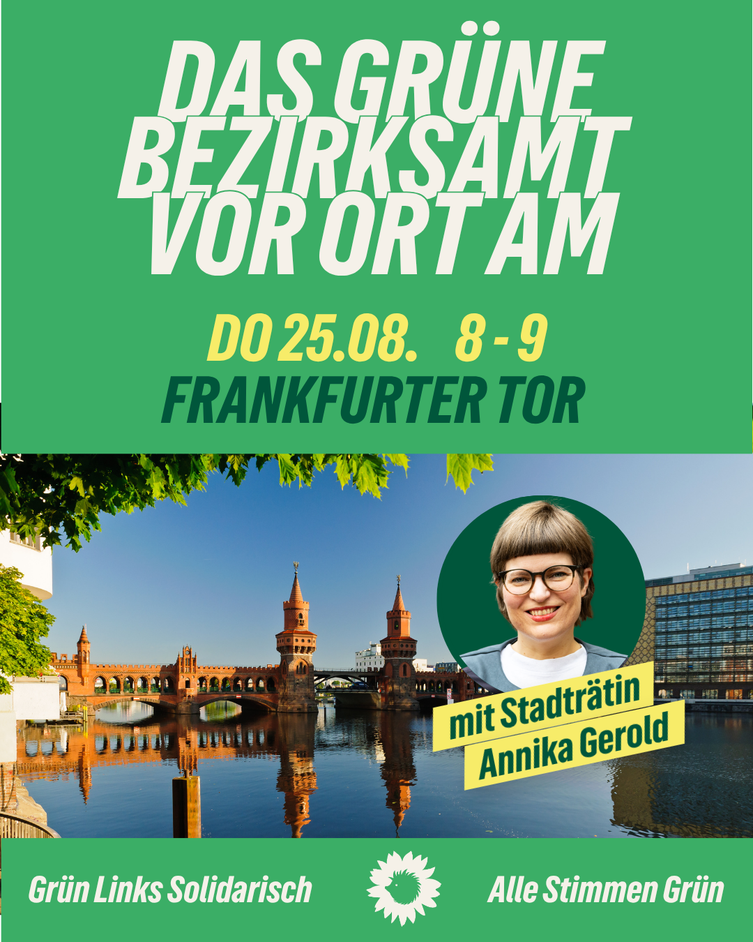 Das grüne Bezirksamt vor Ort