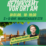 Das grüne Bezirksamt vor Ort