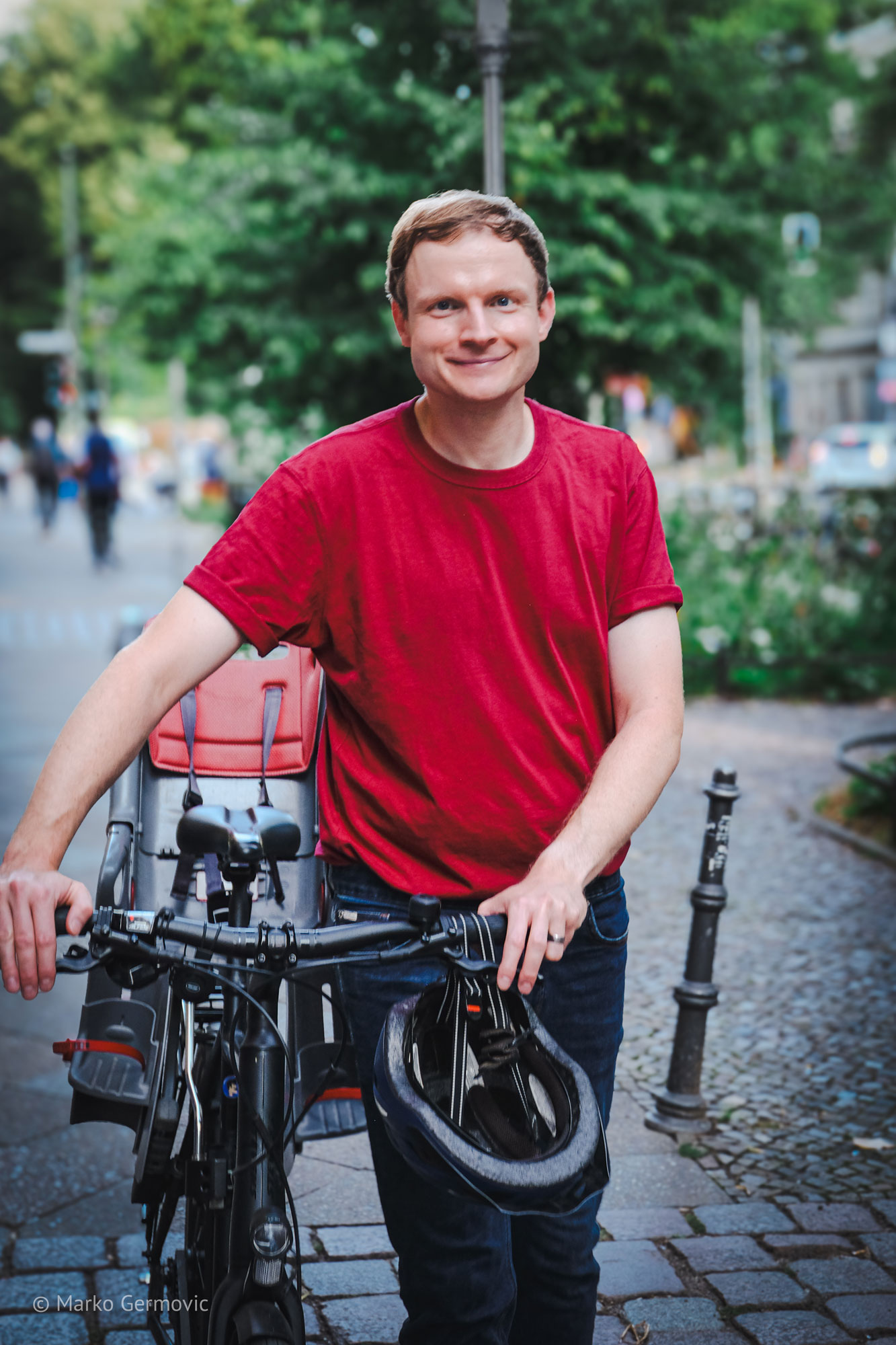 Thomas unterwegs im Kiez