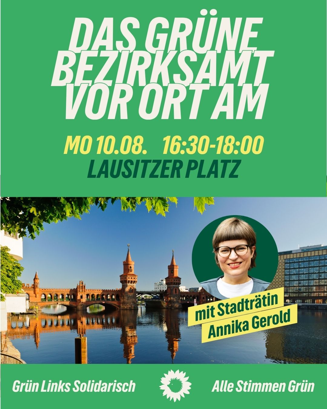 Das grüne Bezirksamt vor Ort
