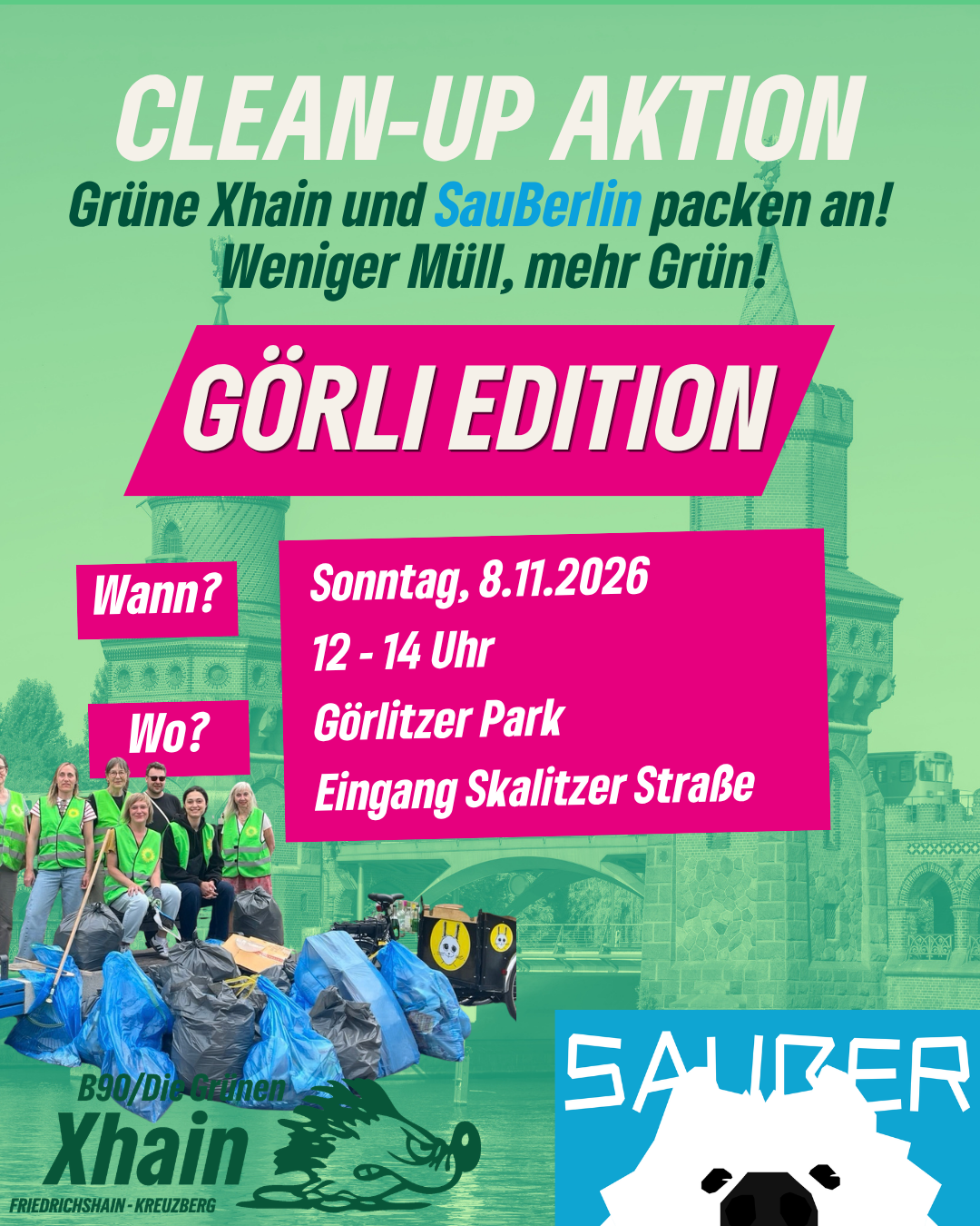 Clean Up "Xhain räumt auf"