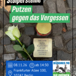 Stolpersteine putzen gegen das Erinnern